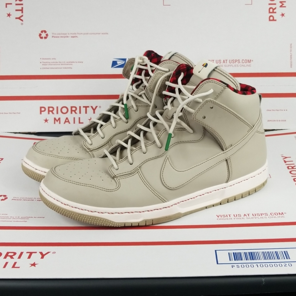 Nike Dunk Ultra Rain PLAID Sail String, Size 11.5